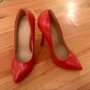ShoesofDream Patent Leather Pumps